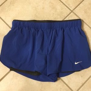 Nike track shorts